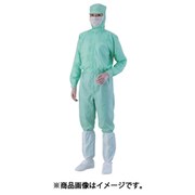 AS 緑4L 異物混入対策ツナギ服腰裏付 4-2417-11