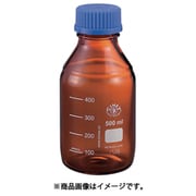AS ネジ口瓶2070 M/500SCC褐色 4-925-03