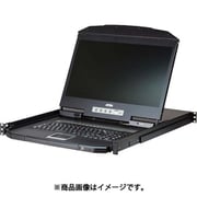 8ポートKVMドロワー/VGA/18.5LCD/1,355x768/ショートラック対応/ロングレール同梱 CL3108NXJJL