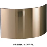 耐熱保護服 フード フリーサイズ用 ガラスバイザー ゴールド 150mm×250mm HWS1525G