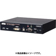デュアルリンクDVI-DIP-KVMトランスミッター(2K&PoE対応、デュアルSFP搭載) KE6922T