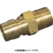 STYカップリング プラグ（めねじ取付用・真鍮） STY16-PM