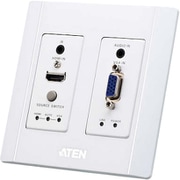 HDMI&VGAHDBaseTトランスミッター(USウォールプレート、POHタイプ)ブラウン VE2812AUST2