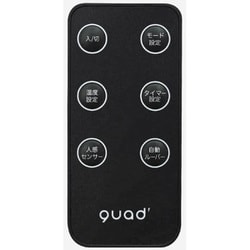 ヨドバシ.com - QUADS クワッズ 加湿大風量セラミックヒーター