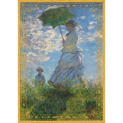 108-087 Fine Art Collection モネ / 散歩、日傘をさす女 [ジグソーパズル 108ピース]