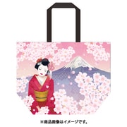 ECZ-9-01 畳める大きなおみやげかばん 舞妓と桜