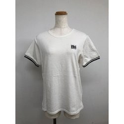 半袖ライン付Tシャツ Mサイズ オフ 452581