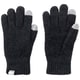 ブレスサーモマシュマロ手袋タッチパネル対応 ユニセックス ブラック C2JYA60609