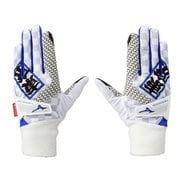 THERMA GRIP（サーマグリップ）HAPPI COLLECTION 両手用 ホワイト×ブルー Lサイズ 5MGMB55201 L