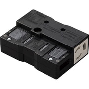 明工 アクセスフロア用コンセント2型(2コ口)(黒) ME8612B