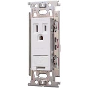 明工 MLアースターミナル付接地コンセント(カバー付) ML1288W