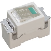 明工 ML表示付オフライトスイッチ（3路）100V用 ML1313W-N