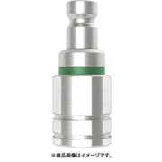ノン・ドリップニップル(プラグ)呼径4mm 真鍮製 バルブなし G1/4"メネジ NBR 10-267-5200
