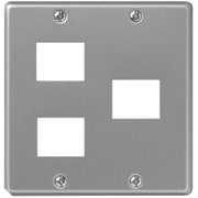明工 ML新金属プレート3コ用＜2＋1＞ MLE1663-21