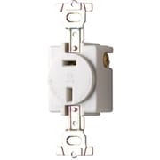 明工 2P 20A 埋込コンセント（白） MU2804WW