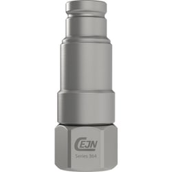 シリーズ364 残圧除去機能付ニップル G1/2 JIS ORB メネジ 10-364-6295