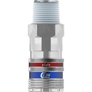 シリーズ430 eSafe カップリング NPT1/2 オネジ 10-430-2455