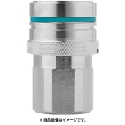 ノン・ドリップカップリング(ソケット)呼径9mm ステンレス製 バルブなし G1/2"メネジ FPM 10-577-0210