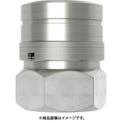 フル・フローカップリング(ソケット)呼径25mm 真鍮製 バルブなし G1"メネジ NBR 10-701-0203