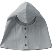 ウェルザ防炎頭巾（ツバ付き）グレー LL WGS-61-M-LL