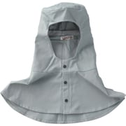 ウェルザ防炎頭巾（ツバ無し）グレー M WGS-61-O-M