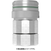 ノン・ドリップカップリング(ソケット)呼径19mm 真鍮製 バルブなし G1"メネジ NBR 10-767-0200