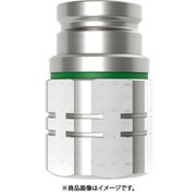 ノン・ドリップニップル(プラグ)呼径19mm 真鍮製 バルブなし G1"メネジ NBR 10-767-5200