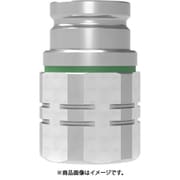 ノン・ドリップニップル(プラグ)呼径19mm 真鍮製 バルブ付 G1"メネジ NBR 10-767-6200