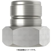 フル・フローニップル(プラグ)呼径51mm 真鍮製 バルブなし G2"メネジ 10-921-5207