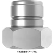 フル・フローニップル(プラグ)呼径51mm ステンレス製 バルブなし G2"メネジ 10-922-5207
