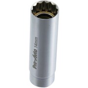 マグネチックスパークプラグソケット 12PT 9.5mm 14mm 163T142
