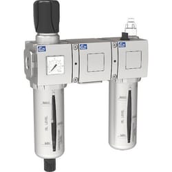 FRLユニット フィルター/レギュレーター、ポーティングブロック&ルブリケーター 652型 25MY G3/8 19-503-5614