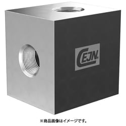 ステンレス・低圧 エルボー 3/8 NPT×3/8 NPT 19-950-2231