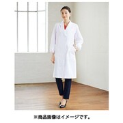 女子医療衣長袖 ホワイト LL 2502-1A-LL