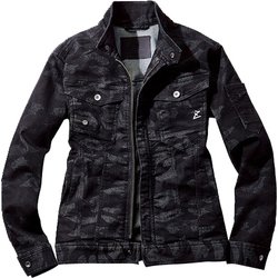 ジャンパー ブラックカモフラ SS 71600S-142-SS