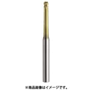4枚刃テーパネックラジアスエンドミル 外径2×コーナー半径R0.5×首部テーパ角1.9°×刃長2×首下長40 HTNRS4020-054038