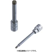3/8"DR.ダイヤモンドチップヘックスビットソケット ロングタイプ 10mm P-DTBLH10