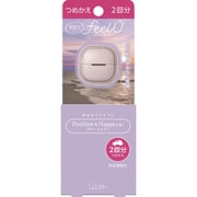 車用 消臭剤 芳香剤 クリップタイプ 消臭力 クルマ用 feelU（フィールユー） つめかえ ブルームミスト 2回分（約8週間分）