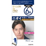 サロンドプロ 無香料ヘアカラー メンズスピーディ（白髪用） 6A 赤みを抑えた黒褐色
