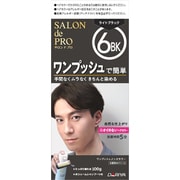サロンドプロ ワンプッシュメンズカラー（白髪用） 6BK ライトブラック