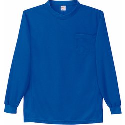 シャツ ロイヤルブルー L 47674-080-L