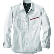 Jawin ナガソデシャツ Sサイズ シルバー 51904-036-S