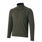 ドラウトクロージップネック メンズ カットソー ディープフォレスト Sサイズ FMM0532