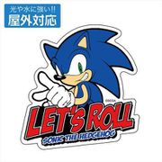 ソニック・ザ・ヘッジホッグ 屋外対応ステッカー 音速のハリネズミ ソニック