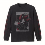 ソニック・ザ・ヘッジホッグ 袖リブロングスリーブTシャツ シャドウ・ザ・ヘッジホッグ BLACK Mサイズ