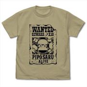 サルゲッチュ Tシャツ ピポサル WANTED SAND KHAKI Mサイズ
