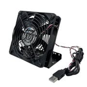 スタンド付USB冷却ファン 120mm NB-USBXFAN-STAND01