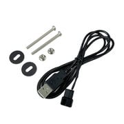 スタンド付ファン用USB電源変換ケーブル N-USB5V-FAN