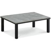 傷に強くお手入れ簡単 木目調こたつ 長方形105×75cm ※お客様組立品 ワーム 105X75 コンクリート GY