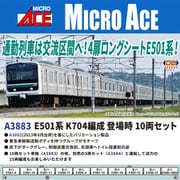 A3883 Nゲージ 完成品 E501系 K704編成 登場時 10両セット [鉄道模型]